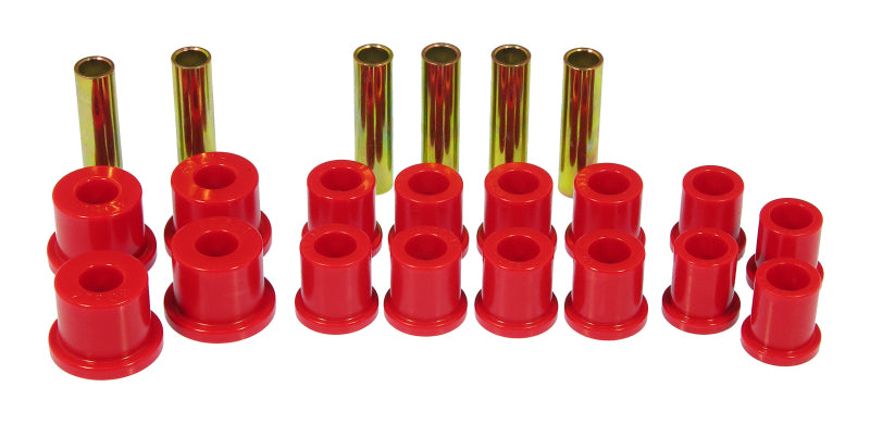 PRO Spring/Shackle Bush- Red - Prothane 86-08 Ford Ranger Spring & Shackle Bushings - Red