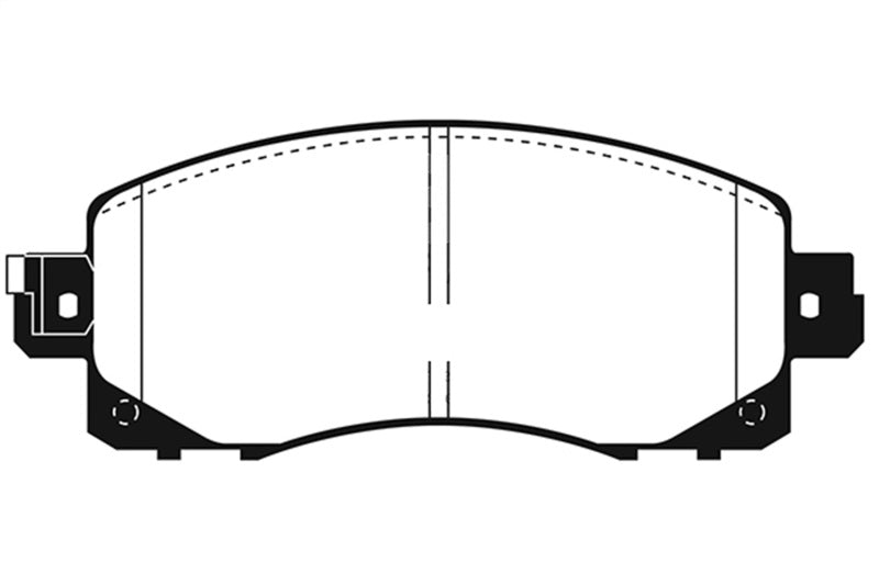 EBC Ultimax2 Brake Pad Sets - EBC 18+ Subaru Crosstrek 2 Ultimax Front Brake Pads