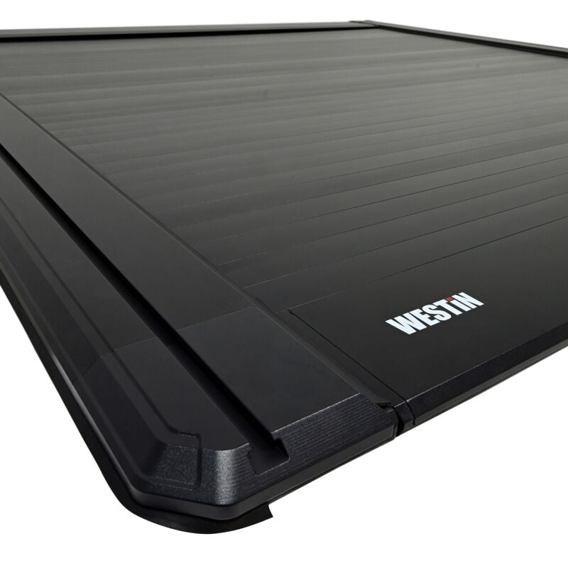 WES Electric Retractable Tonneau - Westin 19-26 Chev/GMC Silverado/Sierra 1500 5ft 8in Bed Electric Retractable Tonneau Cover - Black