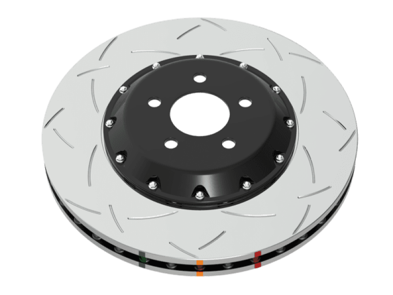 DBA 5000 Series Slotted Rotors - DBA 04-09 Cadillac XLR Front 5000 Series 2-Piece Slotted Rotor w/Black Hat