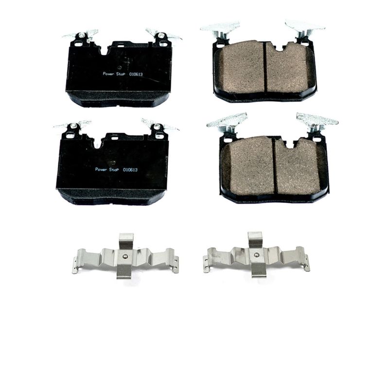 PSB Z17 Evolution Brake Pads - Power Stop 14-16 BMW 228i Front Z17 Evolution Ceramic Brake Pads w/Hardware