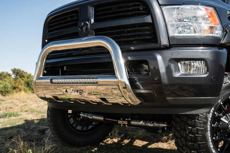 LND Bull Bars - Lund 10-17 Dodge Ram 2500 Bull Bar w/Light & Wiring - Polished