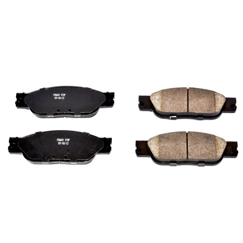PSB Z16 Evolution Brake Pads - Power Stop 03-05 Jaguar S-Type Front Z16 Evolution Ceramic Brake Pads