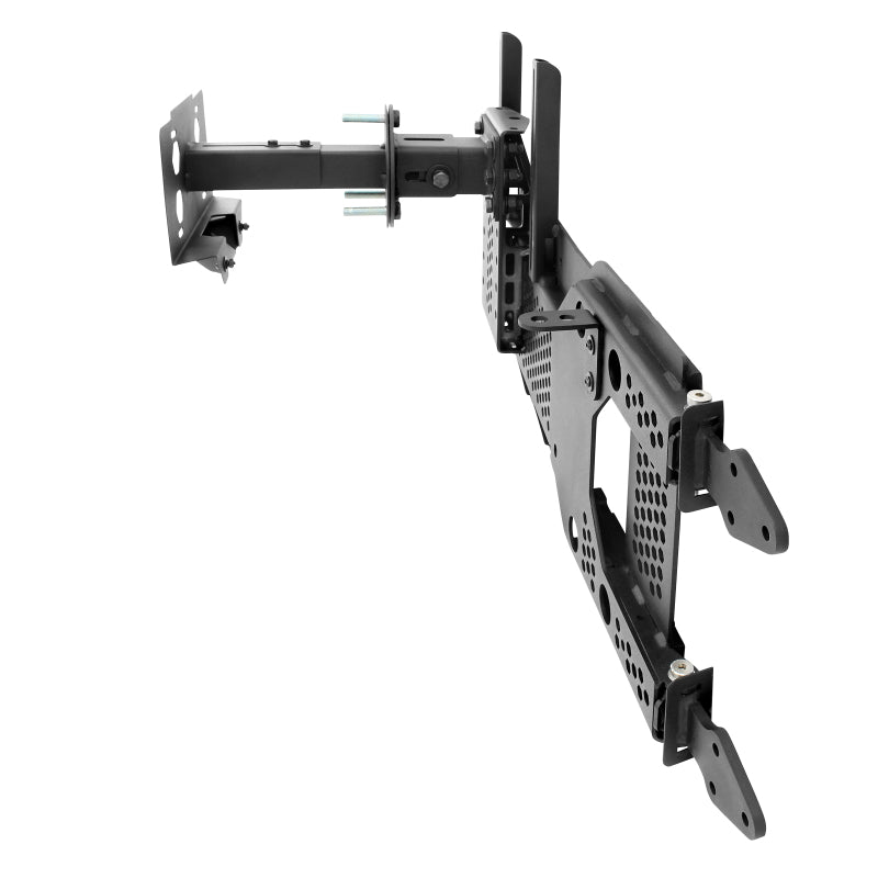 GOR Spare Tire Carriers - Go Rhino 08-22 Jeep Wrangler JL/JLU Body Mount Spare Tire Carrier - Tex. Blk