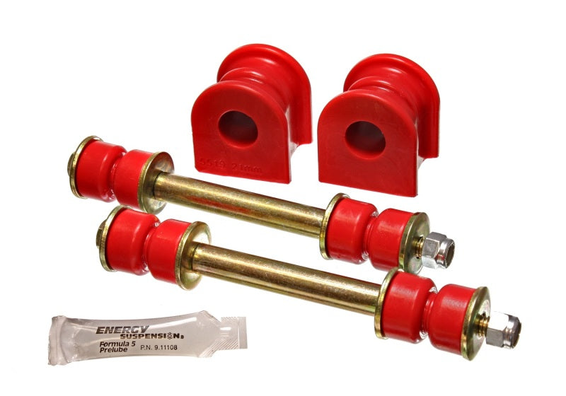ES Sway Bar Bushings - Red - Energy Suspension 17Mm Rear Sway Bar Set - Red