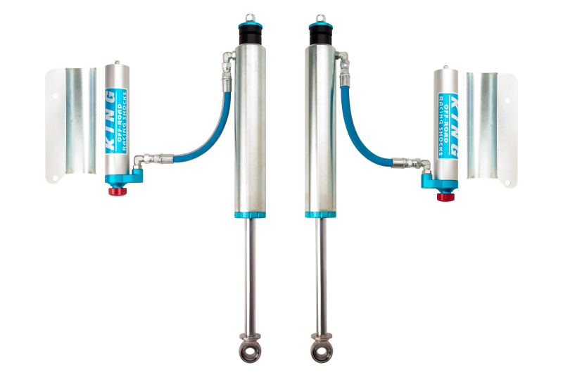 KIN 2.5 Shocks - King Shocks 89-97 Toyota Land Cruiser 80 Rear 2.5 Dia Remote Res Shock 3-5in Lift w/Adjuster (Pair)