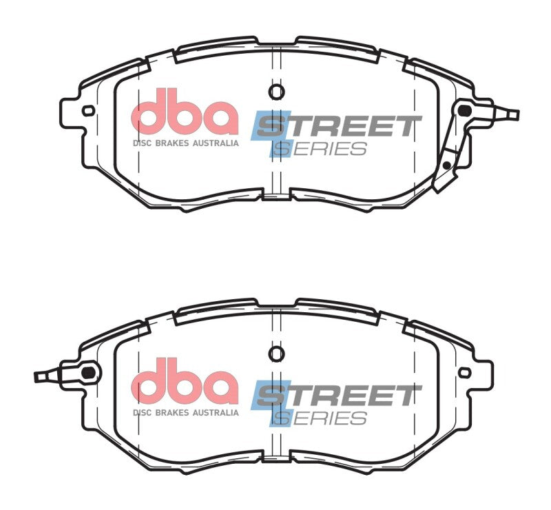 DBA Street Series Brake Pads - DBA 15-19 Subaru WRX Street Series Front Brake Pads