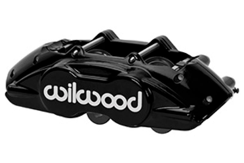 WIL D11 Calipers - Wilwood Caliper D11 Black 1.62in Piston .81in/.94in Rotor