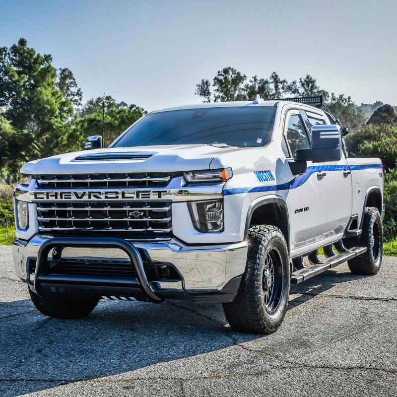 WES Bull Bars - E-Series - Westin 2020 Chevy Silverado 2500/3500 E-Series Bull Bar - Black