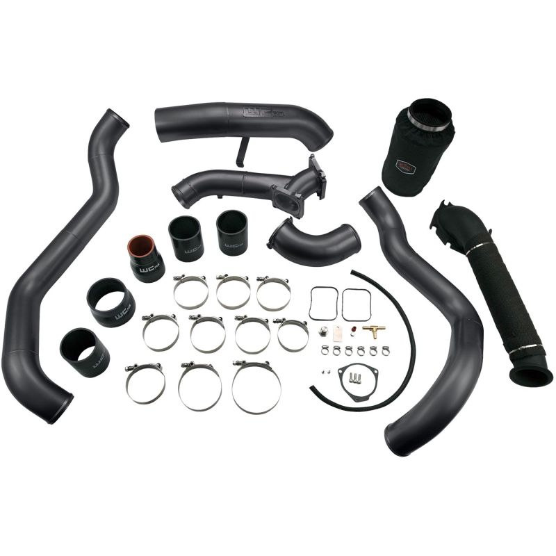 WCF Intake Bundle Kit - Wehrli 01-04 Chevrolet 6.6L LB7 Duramax High Flow Intake Bundle Kit - Gloss White