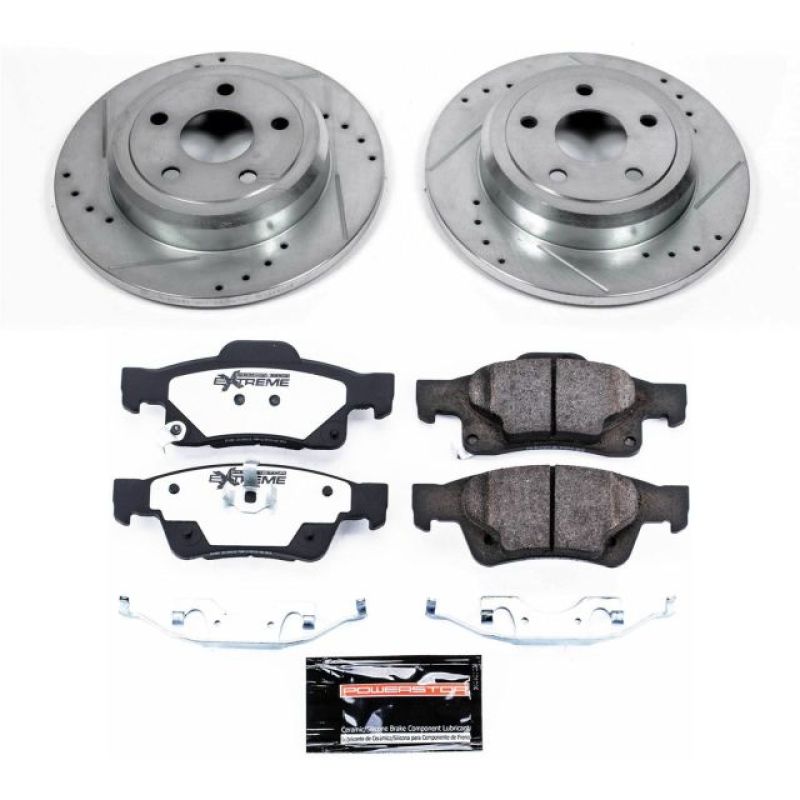 PSB Z36 Truck & Tow Kit - Power Stop 11-19 Dodge Durango Rear Z36 Truck & Tow Brake Kit