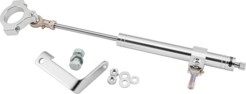 TWP Steering Damper Kits - Twin Power 91-05 FXD Satin Steering Damper Kit
