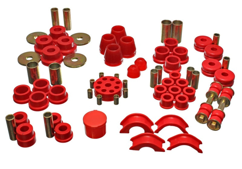 ES Hyper-Flex Sets - Red - Energy Suspension 70-70 Nissan 240Z Red Hyper-Flex Master Bushing Set