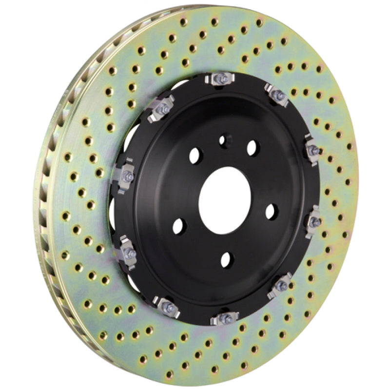 BRB 2 Piece Rotors - Brembo 08-16 R8 4.2/5.2 Excl CC Brake Front 2-Piece Discs 380x34 2pc Rotor Drilled