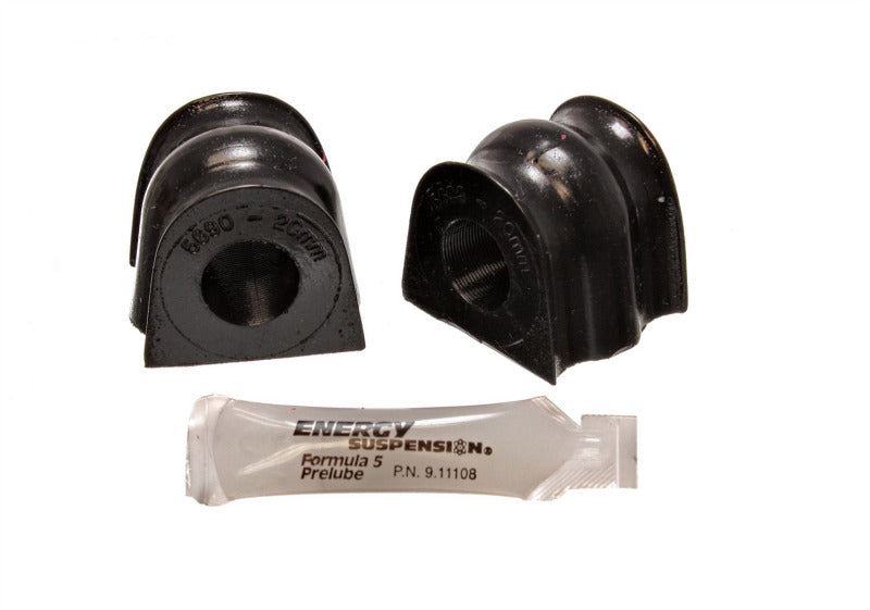 ES Sway Bar Bushings - Black - Energy Suspension 02-06 Subaru Impreza/WRX Black 20mm Front Sway Bar Bushing Set