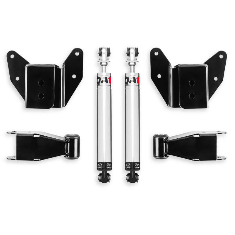 QAP Drop Kits - QA1 99-06 Chevrolet Silverado 1500 2WD Long Bed Double Adjustable 2-4in Rear Drop Kit