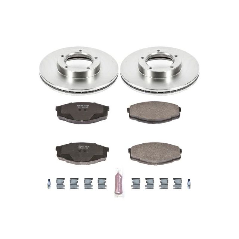 PSB Autospecialty Kit - Power Stop 89-95 Toyota Pickup Front Autospecialty Brake Kit