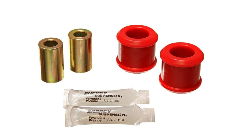 ES Track Arm Bushings - Red - Energy Suspension Ft Track Rod Bushing Set - Red
