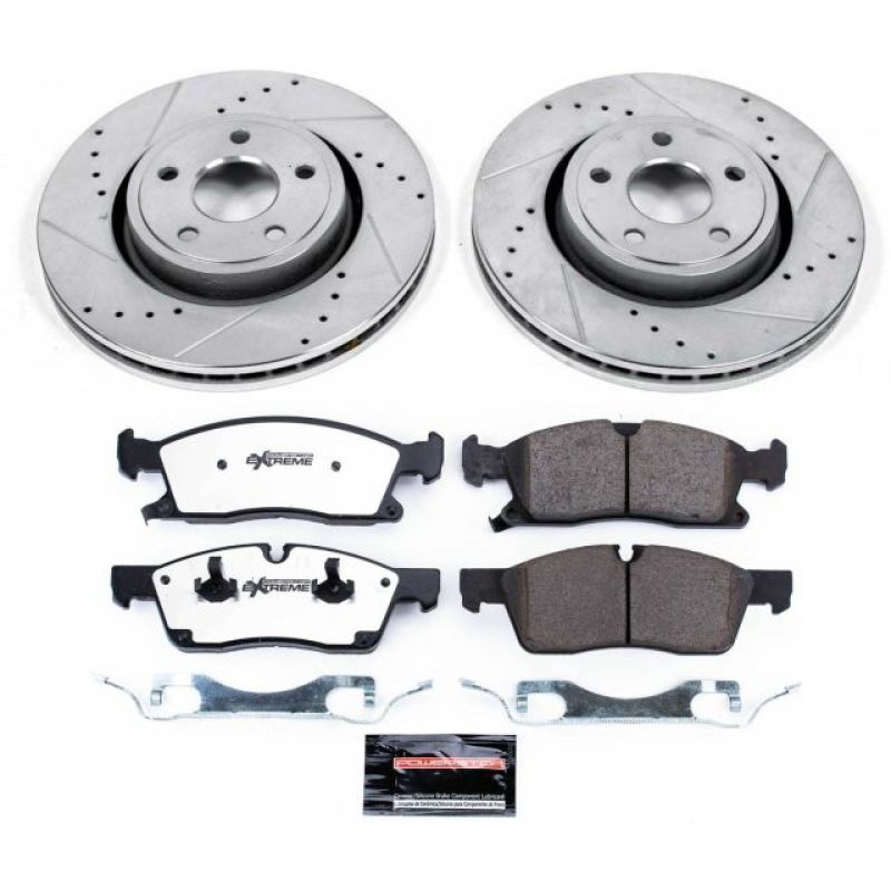PSB Z36 Truck & Tow Kit - Power Stop 11-19 Dodge Durango Front Z36 Truck & Tow Brake Kit