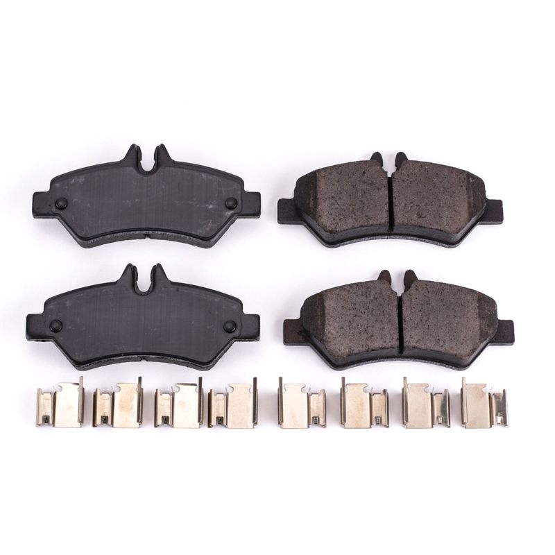 PSB Z17 Evolution Brake Pads - Power Stop 07-09 Dodge Sprinter 2500 Rear Z17 Evolution Ceramic Brake Pads w/Hardware