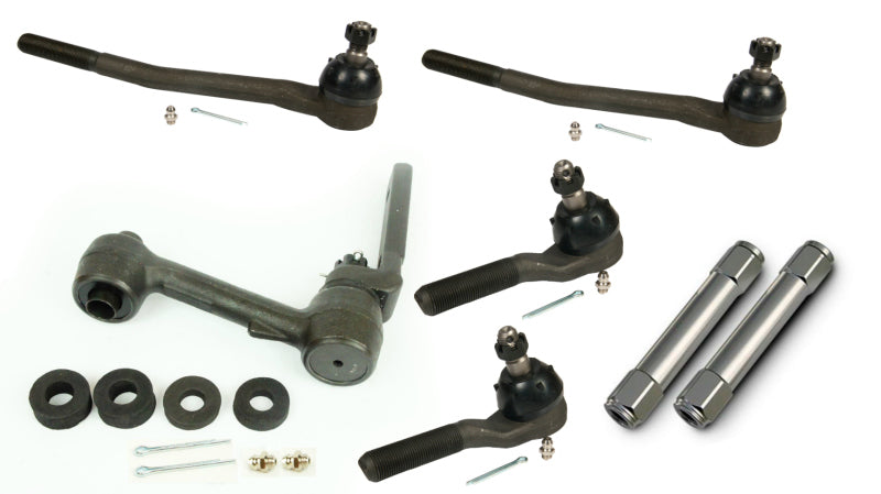 RID Steering Linkage Kits - Ridetech 1970 Ford Mustang Mercury Cougar Steering Linkage Kit w/ OE Power Steering