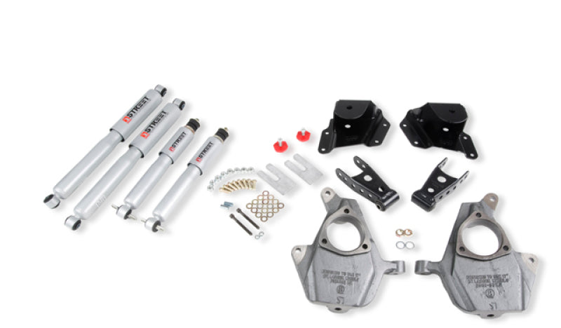 BT Lower Kit w SP Shocks - Belltech LOWERING KIT WITH SP SHOCKS