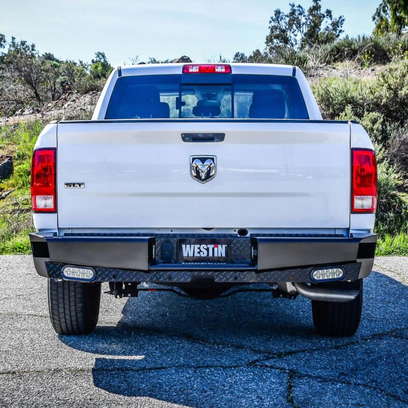 WES HDX Rear Bumpers - Westin 09-18 Ram 1500 HDX Bandit Rear Bumper - Black
