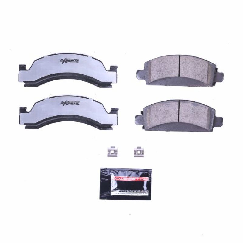 PSB Z36 Truck & Tow Brake Pads - Power Stop 75-86 Chevrolet C30 Front or Rear Z36 Truck & Tow Brake Pads w/Hardware