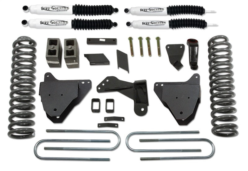 TUF Lift Kits - Tuff Country 08-16 Ford F-250 Super Duty 4X4 5in Lift Kit (w/Repl. Radius Arm Drop Brkt SX8000)