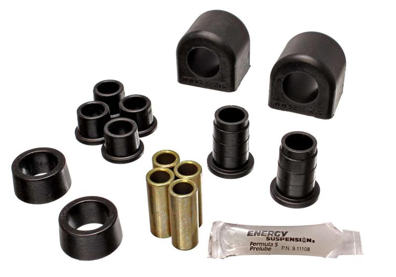 ES Sway Bar Bushings - Black - Energy Suspension 24Mm Corvette Front Sway Bar - Black