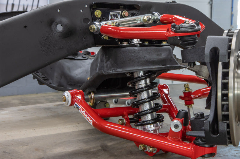 UMI Lower Control Arms - UMI Performance 73-87 GM C10 CornerMax A-Arm Kit - Red