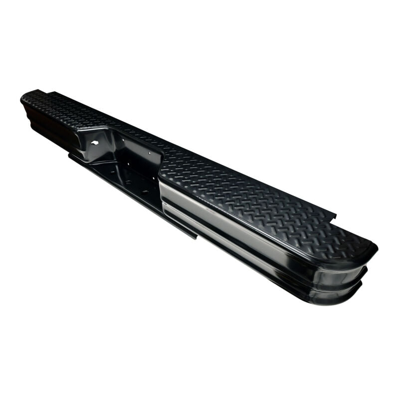 WES Fey Diamondstep Bumpers - Westin/Fey 67-96 F-Series Style Side / 97-98 F-250/350 HD Diamondstep Universal Bumper - Black
