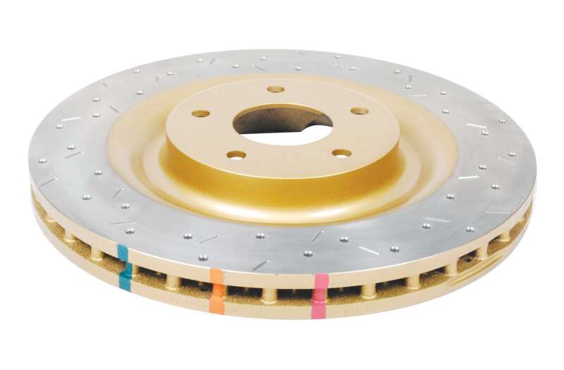 DBA 4000 Slot&Drill Rotors - DBA 05-12 Corvette C6 w/Z06 pkg Front Drilled & Slotted 4000 Series Rotor