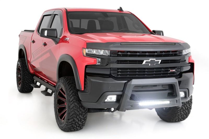 LND Bull Bars - Lund 19-22 Chevrolet/GMC Silverado/Sierra 1500 Revolution Bull Bar - Black