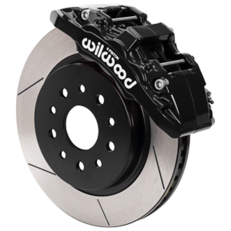 WIL Aero Brake Kit - Wilwood 18-25 Jeep Wrangler (JL)/20-25 Jeep Gladiator (JT) Aero6-DM Front Brake Kit - Slotted