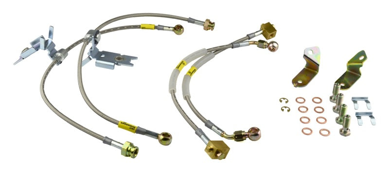 GR G-Stop Brake Line Kits - Goodridge 08-11 Dodge Challenger / 06-11 Charger / 06-08 Magnum SRT8 Brake Lines
