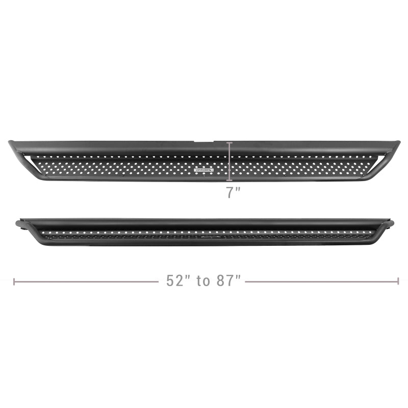 GOR Dom Extreme D1 - Go Rhino Dominator Extreme D1 Side Steps - Tex Blk - 73in