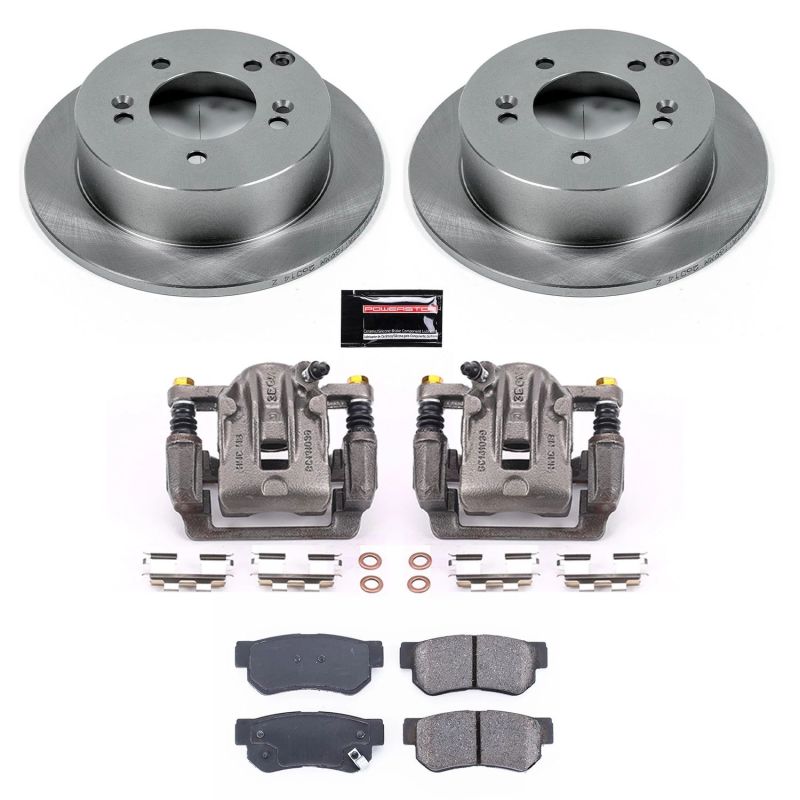 PSB Autospecialty Kit w/Cals - Power Stop 2001 Hyundai XG300 Rear Autospecialty Brake Kit w/Calipers