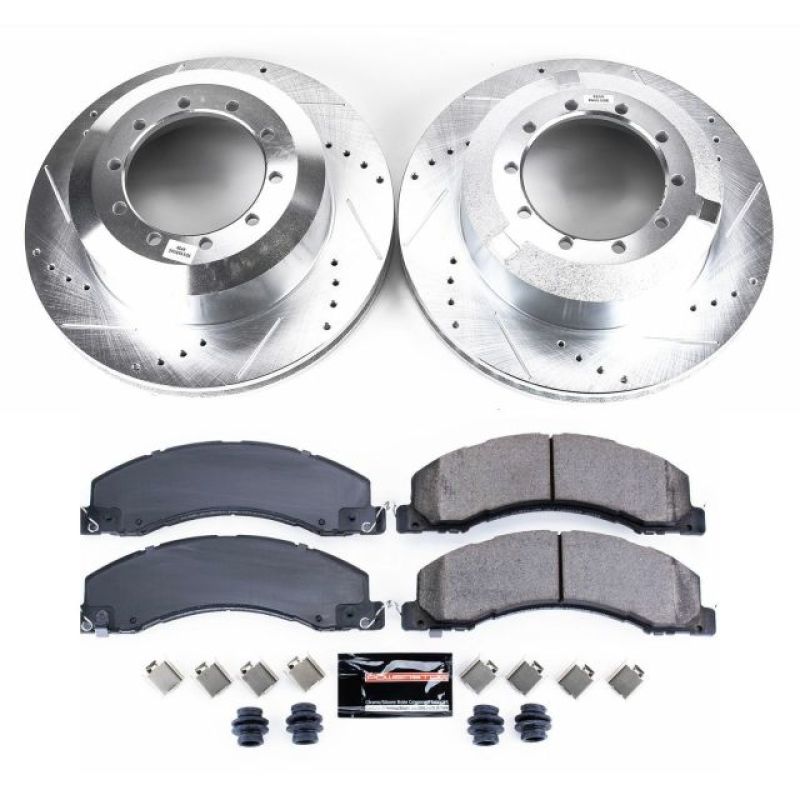 PSB Evolution Drill/Slot Rotor - Power Stop 11-12 Ram 5500 Rear Z23 Evolution Brake Kit