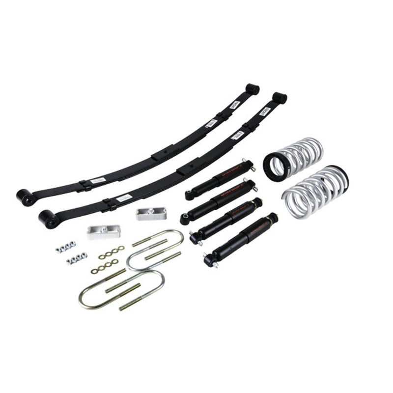 BT Lowering Kit w ND2 Shocks - Belltech LOWERING KIT 82-93 S10 2inch-3inch/4inch ND2 SHOCKS