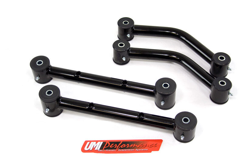 UMI Control Arm Kits - UMI Performance 71-75 GM H-Body Upper & Lower Control Arm Kit