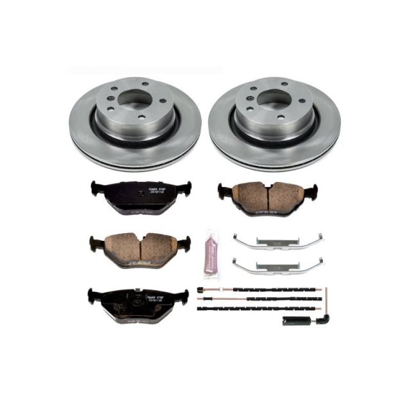 PSB Autospecialty Kit - Power Stop 03-08 BMW Z4 Rear Autospecialty Brake Kit