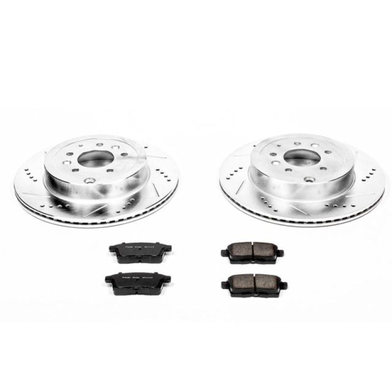 PSB Z23 Evolution Kit - Power Stop 07-15 Mazda CX-9 Rear Z23 Evolution Sport Brake Kit