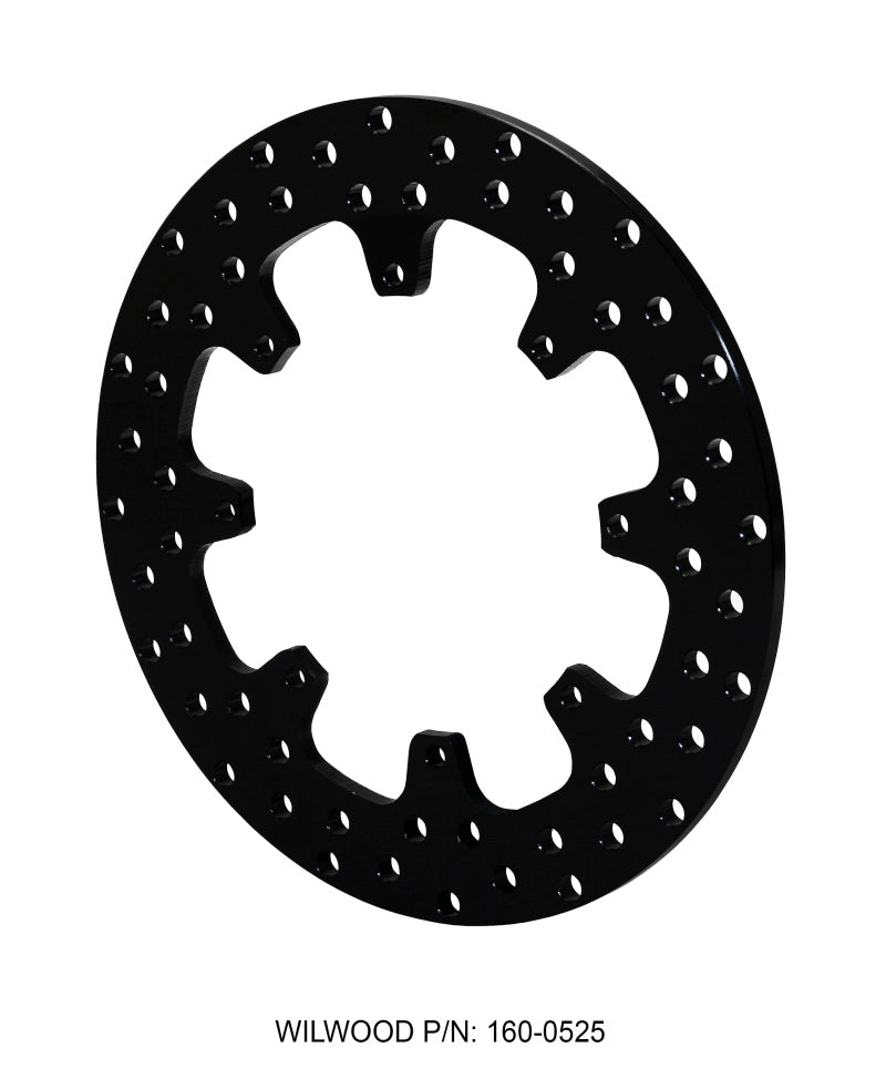 WIL Rotors - Wilwood Rotor-Steel-Sprint/Mod-Drilled 12.00 x .350 - 8 on 7.00in