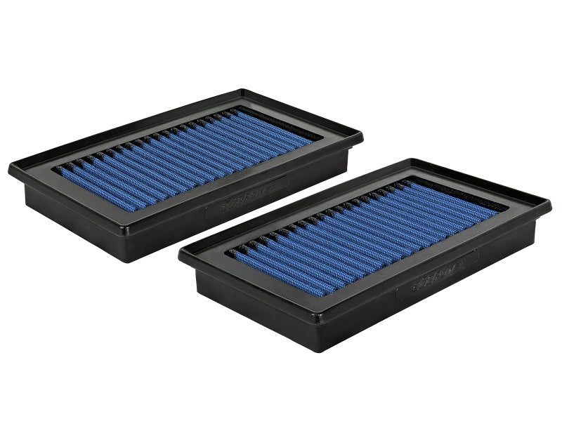 AFE P5R Drop In Air Filter - aFe MagnumFLOW OE Replacement Air Filter w/ Pro 5R Media (Pair) 14-19 Infiniti Q50 V6-3.5L/3.7L