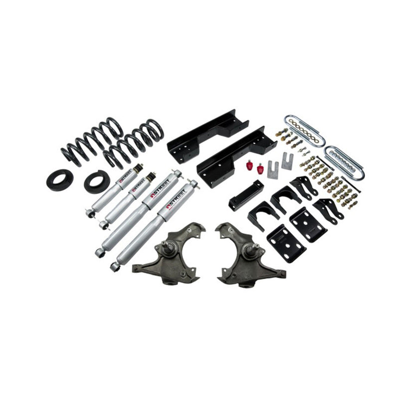 BT Lower Kit w SP Shocks - Belltech LOWERING KIT WITH SP SHOCKS