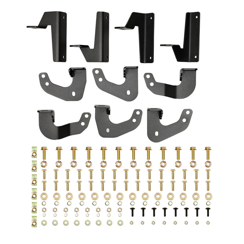 WES Running Boards - Outlaw - Westin 20-25 Jeep Gladiator Outlaw Drop Running Boards - Tex. Blk