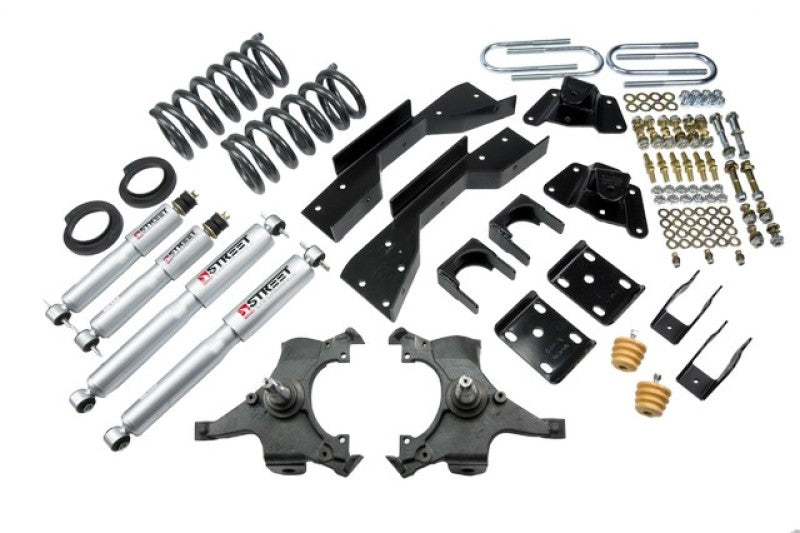 BT Lower Kit w SP Shocks - Belltech LOWERING KIT WITH SP SHOCKS