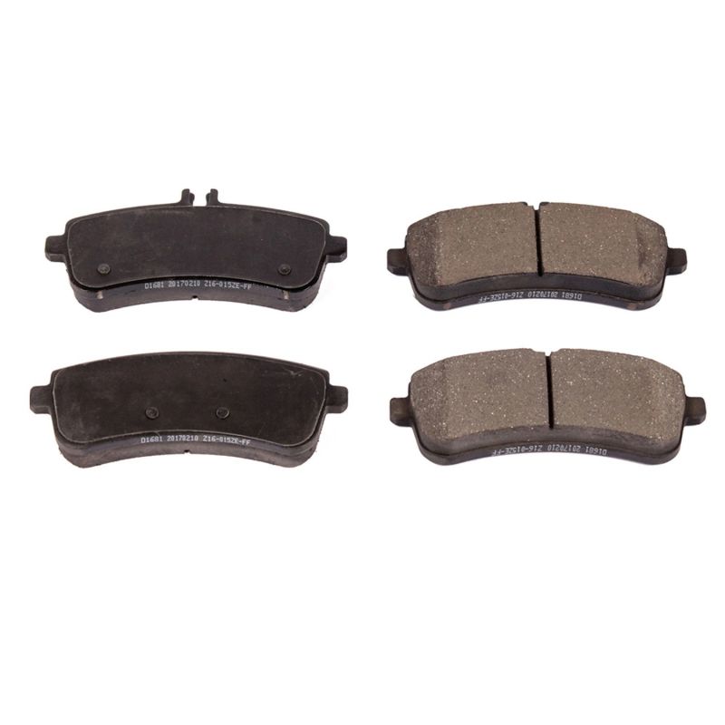 PSB Z16 Evolution Brake Pads - Power Stop 17-18 Mercedes-Benz AMG GT Rear Z16 Evolution Ceramic Brake Pads