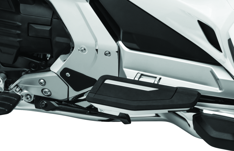 KUR Mini Boards - Kuryakyn Omni Transformer Passenger Flooboards Chrome